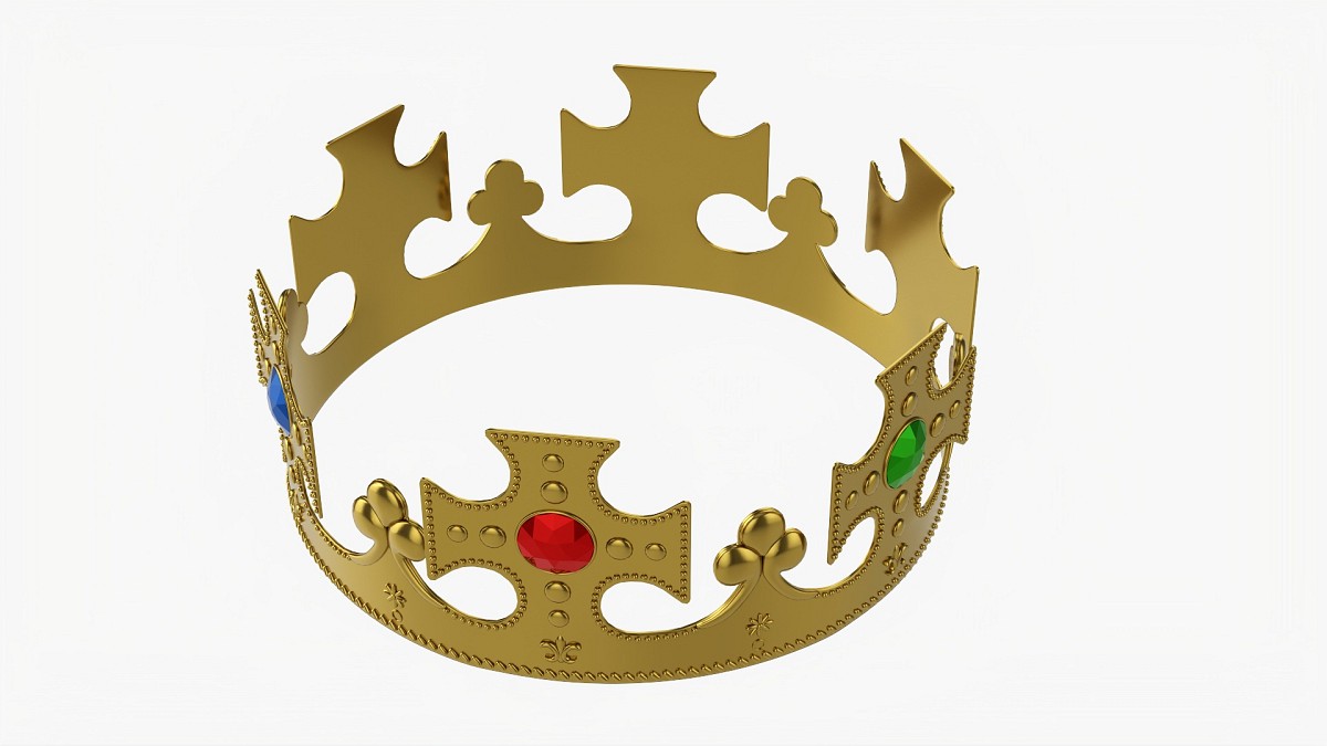 King Crown With Jewels