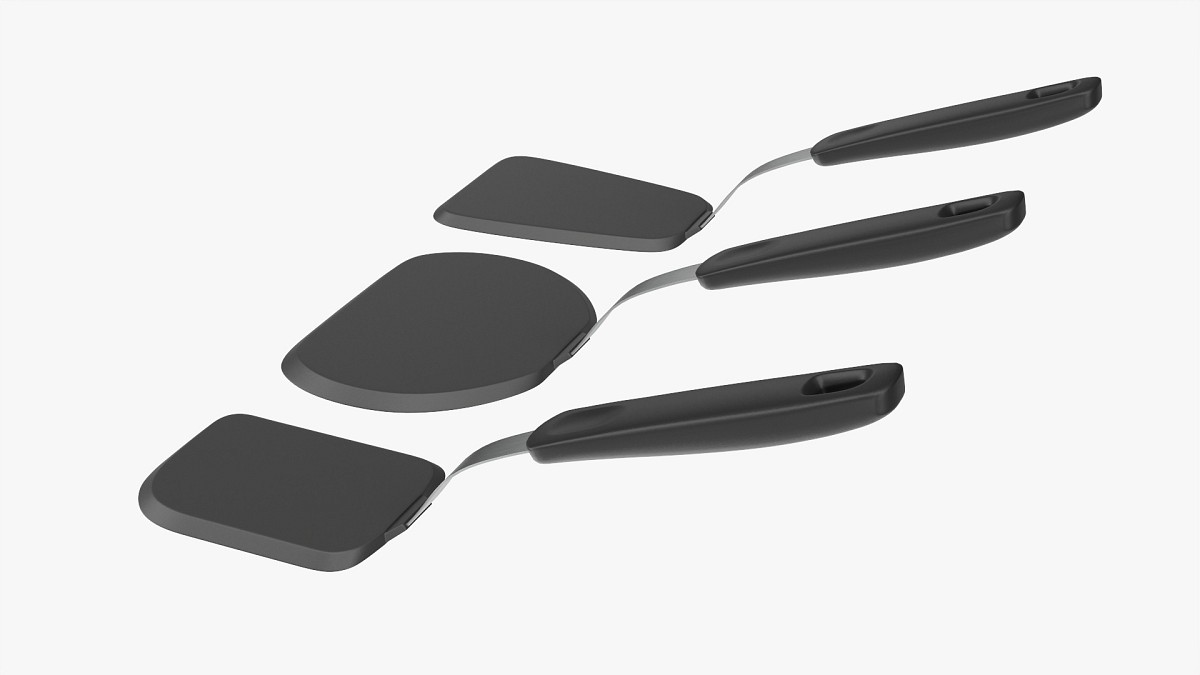 Kitchen 3-spatula set