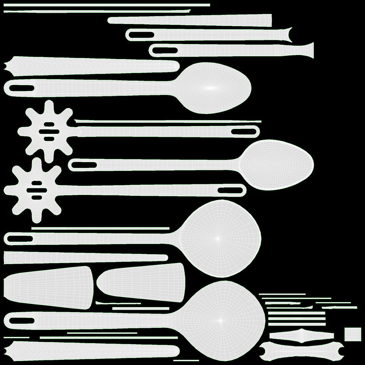 Kitchen 5-piece utensil set