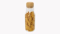 Kitchen Glass Jar With Contents 17