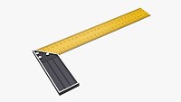 L-shape carpenter ruler