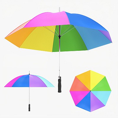 Large Umbrella Colorful