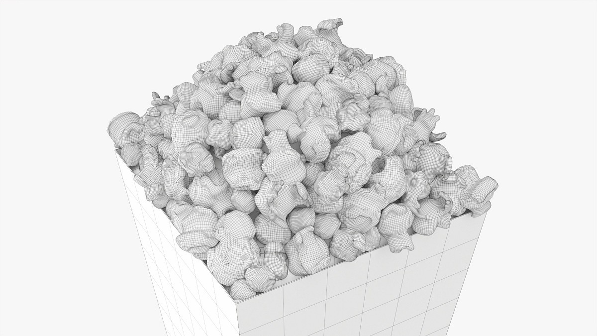 Large Popcorn Box