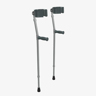 Light forearm crutches