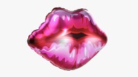 Lips foil balloon