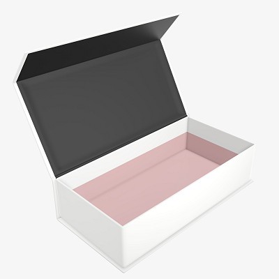 Magnetic gift box 01 open