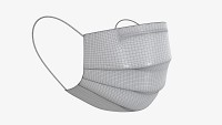 Medical Surgical mask on face