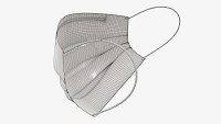 Medical Surgical mask on face