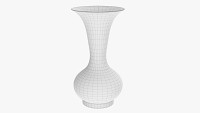 Metal Oriental Vase 01