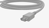 Micro-USB to USB cable white