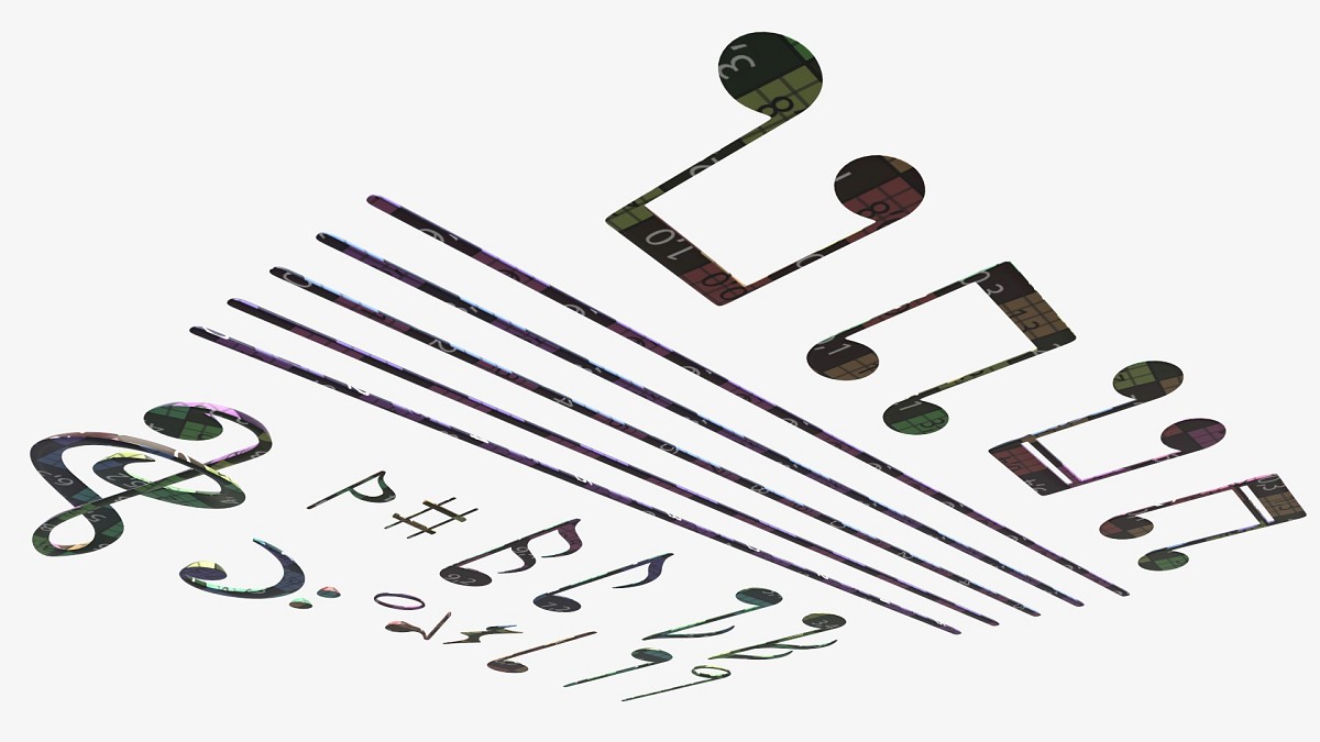 Music notation symbols
