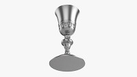 Old chalice decorated