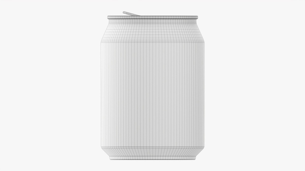 Opened Standard Beverage Can 250 Ml 8.45 Oz