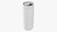 Opened Standard Beverage Can 500 Ml 16.9 Oz