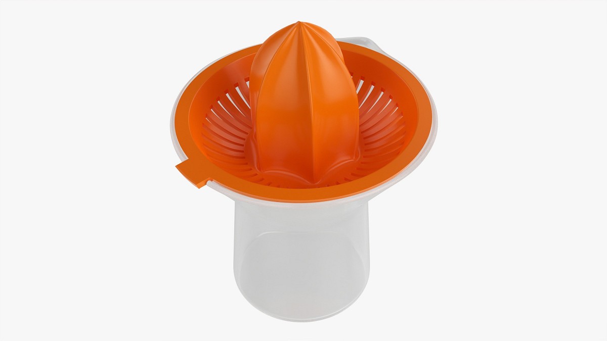 Orange Hand Juicer With Cup