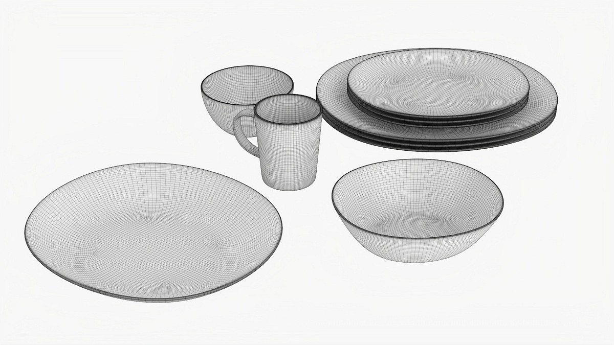 Oval Dinnerware Set