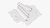 Paper sheets and scrolls 02