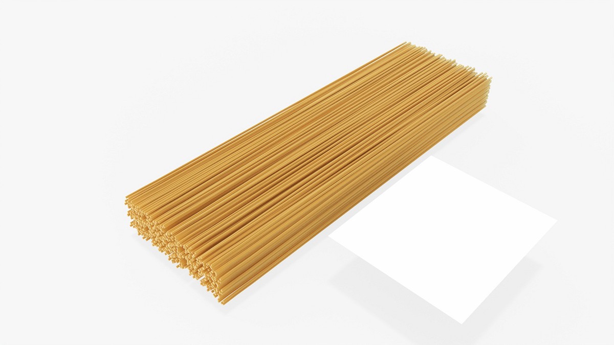 Pasta spaghetti in carboard box 02