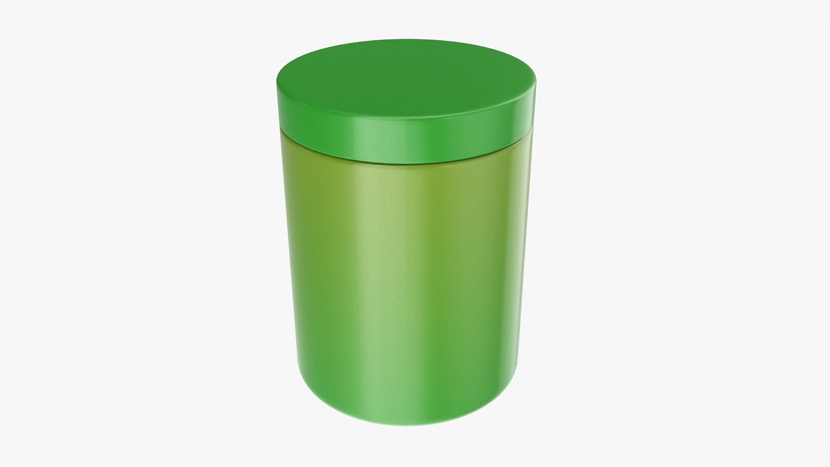 Plastic Jar for Mockup 06