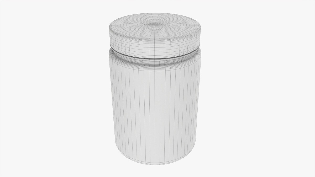 Plastic Jar for Mockup 12