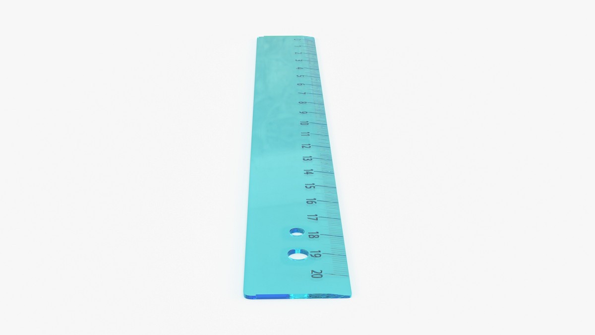 Plastic ruler 02