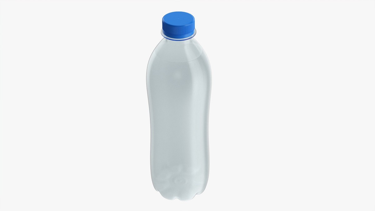Plastic water bottle mockup 02