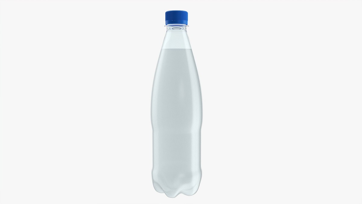 Plastic water bottle mockup 04
