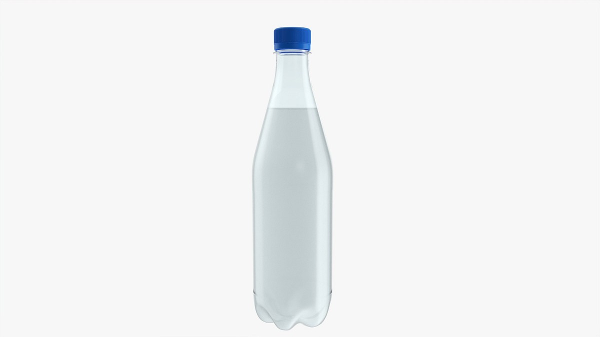 Plastic water bottle mockup 05