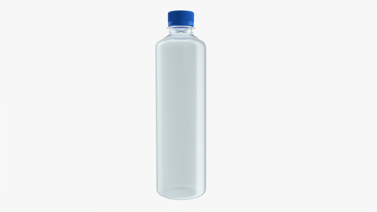Plastic water bottle mockup 07