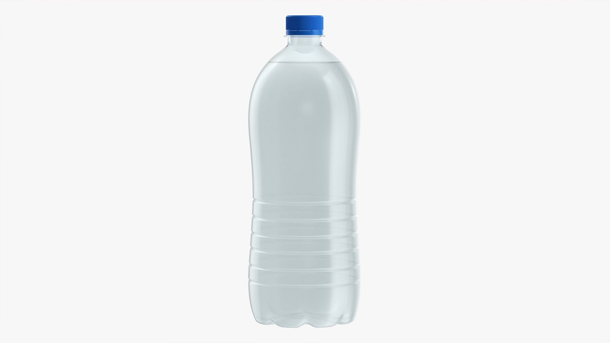 Plastic water bottle mockup 17