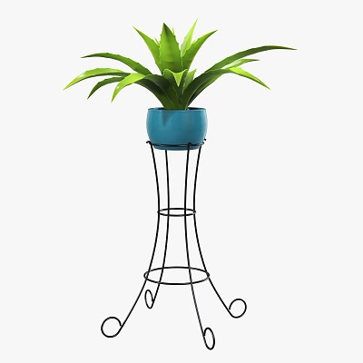 Potted plant 04 console