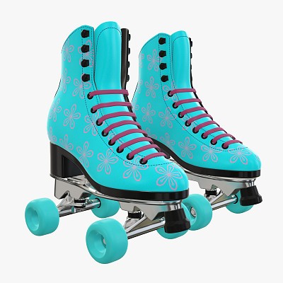 Quad roller skates boots