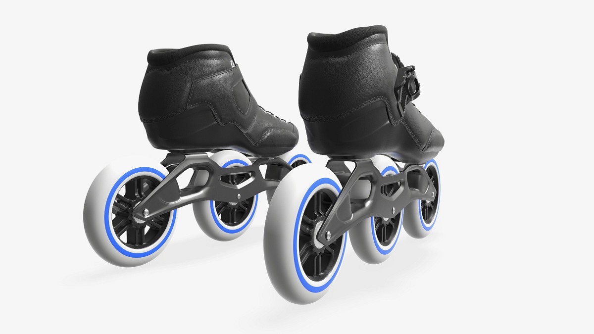Racing roller skates