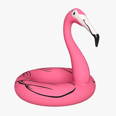 Pink flamingo pool float
