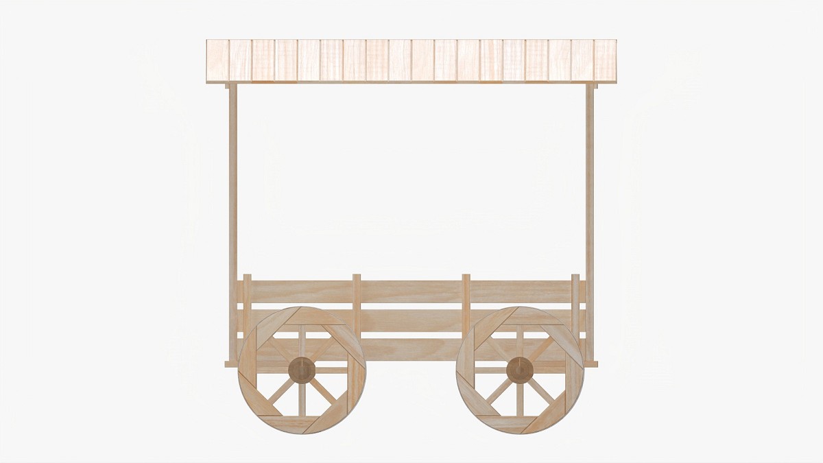 Roofed Fairground Cart