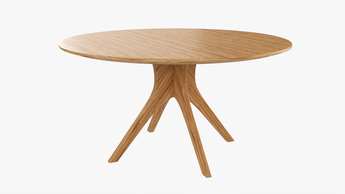 Round Dining Table 01