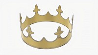 Royal Coronation Gold Crown 03
