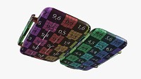 SD memory cards carrying case