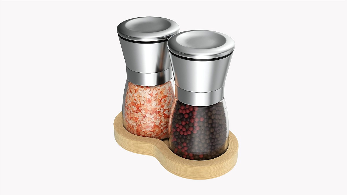 Salt And Pepper Grinder Set 2