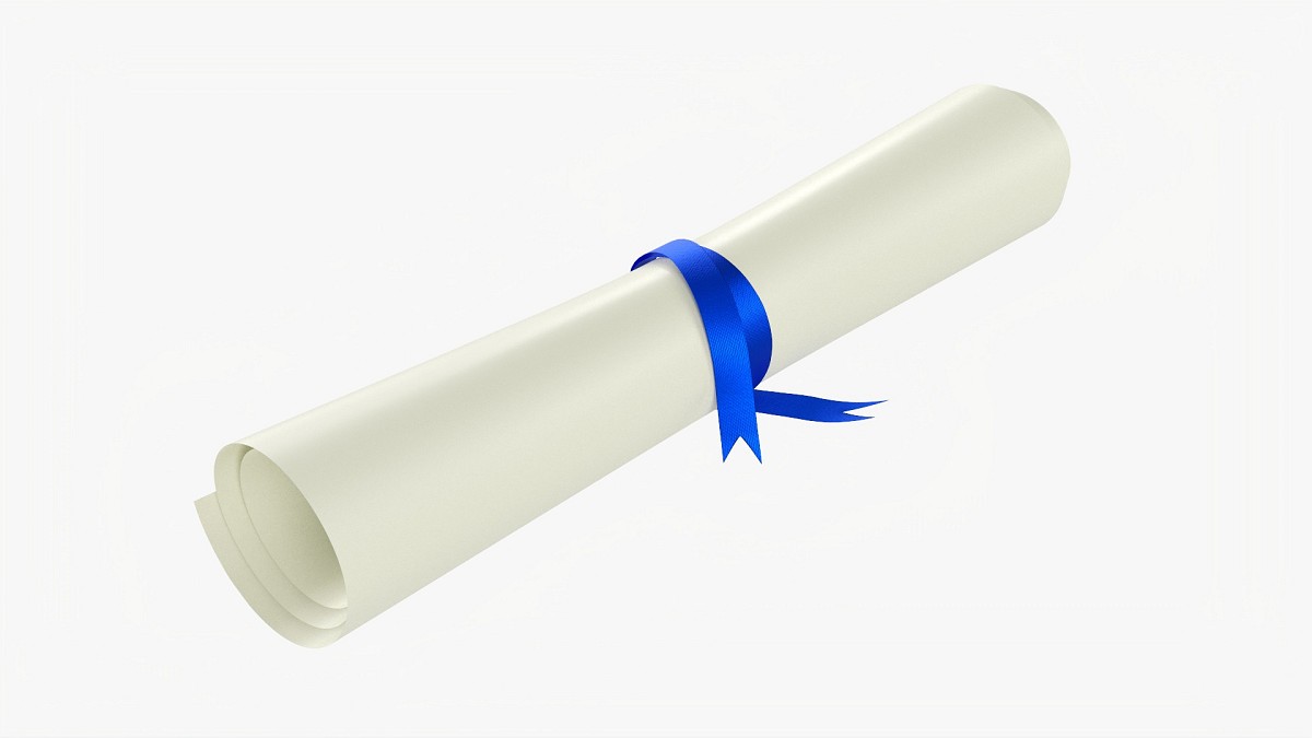 Scroll Tied With Ribbon