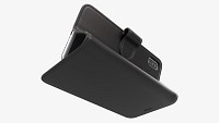 Smartphone in flip wallet case 04