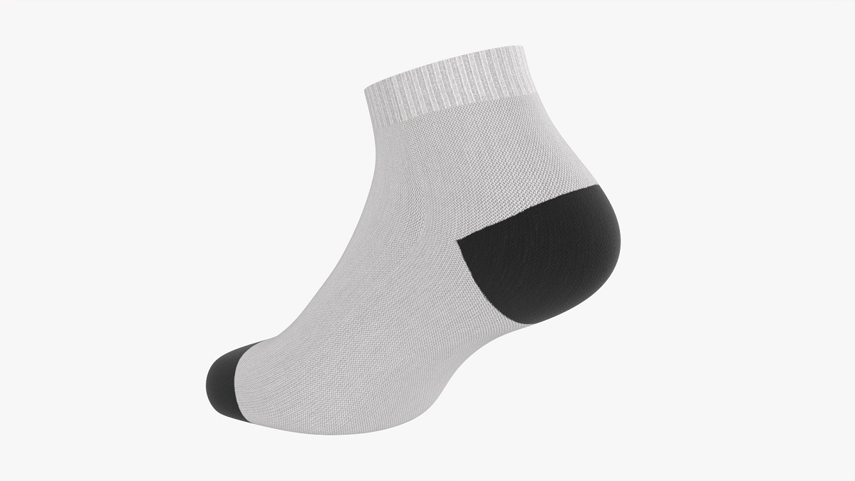 Sport sock short 01