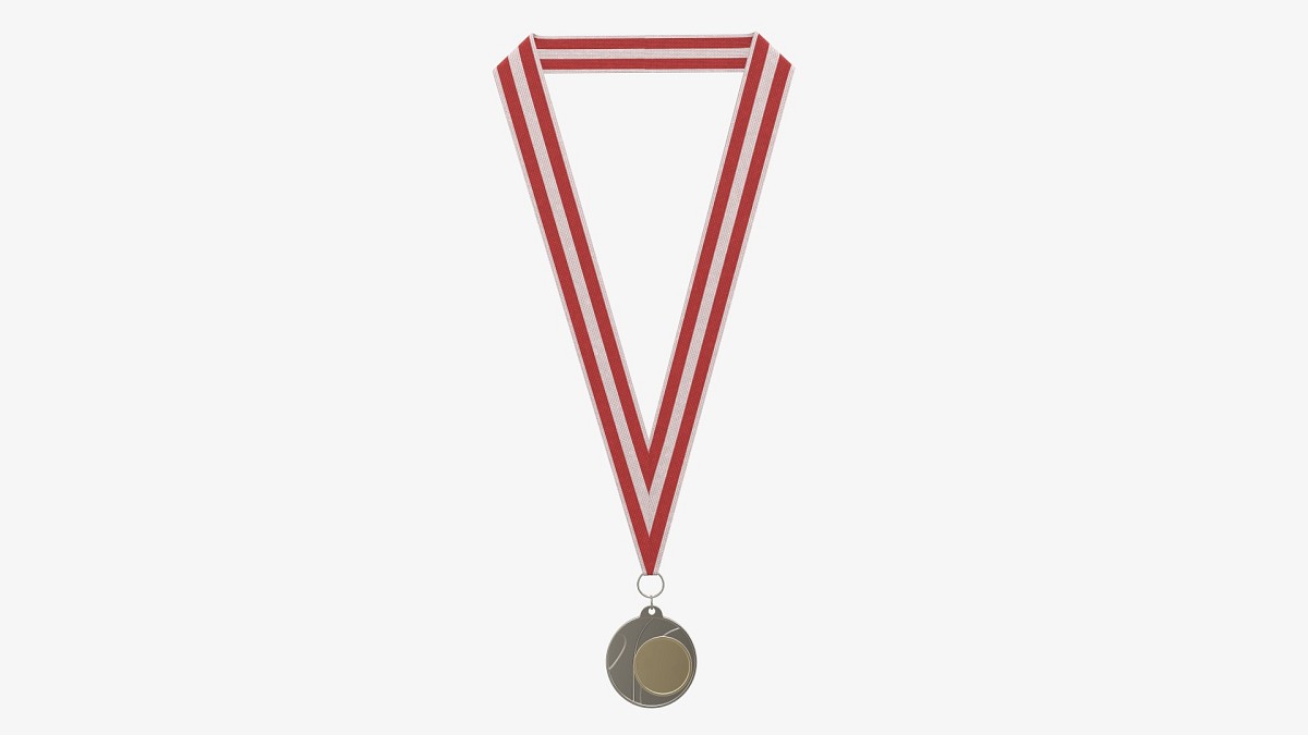 Sports medal mockup 03