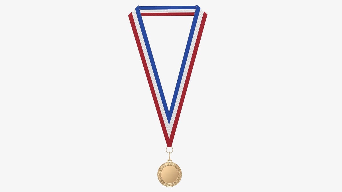 Sports medal mockup 07