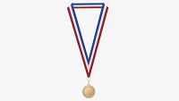 Sports medal mockup 07