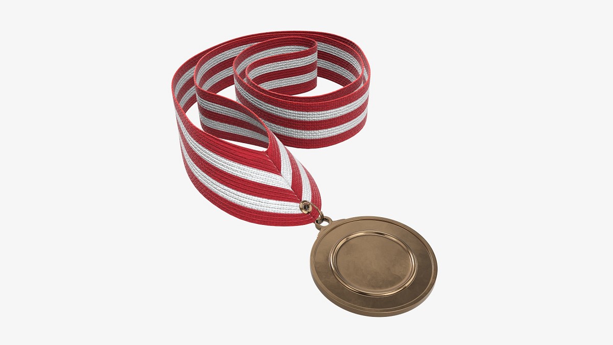 Sports medal mockup 08