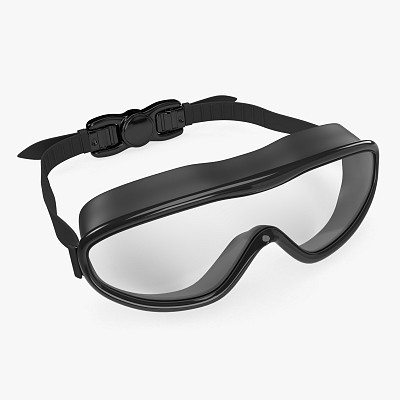 Swimming Goggles 01 black