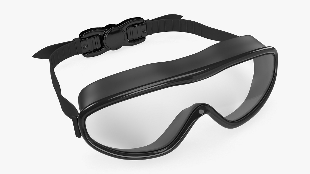 Swimming Goggles 01 black
