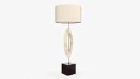 Table lamp with shade 04