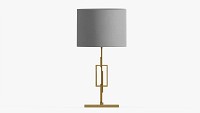 Table lamp with shade 05